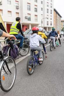 Comboios de bicicletas